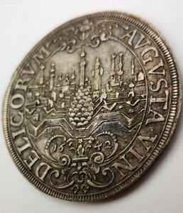 1 талер 1642 Аугсбург