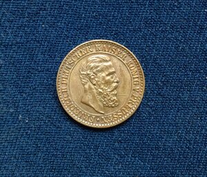 Жетон Учись страдать-не жалуясь. Имп. Фридрихъ