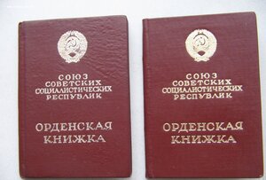 Трудовые Славы 2 и 3 ст.