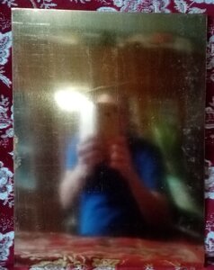 Табличка Герб СССР с вагона советского поезда про-ства ГДР