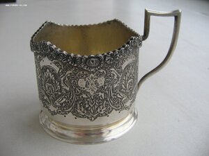 Подстаканник. Серебро. DJ84 и 800