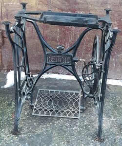 GRITZNER станина,Чугун,Литье от швейной машинки.