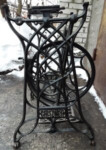 GRITZNER станина,Чугун,Литье от швейной машинки.