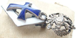 Университет, фрачный, серебро.