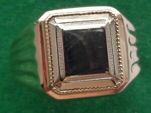 Мужское кольцо 375 пробы