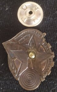 знак "Ворошилов.стрелок 1 ступени"