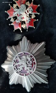 RR ЧССР, орден Белого Льва 2 ст в родной коробке