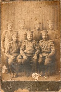 ФОТОГРАФИИ ВОЕННЫХ. КАБИНЕТКИ.