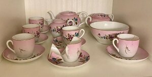 Кузнецовский чайный сервиз. Полный комплект. 16 предметов.