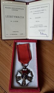 RR ЧССР, орден Белого Льва 2 ст в родной коробке