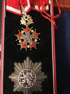 ЧССР 1961-1989 орден Белого Льва 2 ст с мечами тираж 8 шт