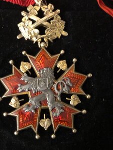 ЧССР 1961-1989 орден Белого Льва 2 ст с мечами тираж 8 шт