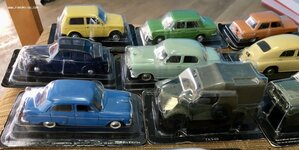 Автолегенды СССР. 11-ть моделей вместе с журналами!!!