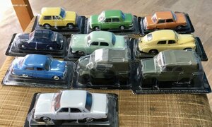 Автолегенды СССР. 11-ть моделей вместе с журналами!!!