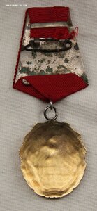 Орден флага Албания 1-й тип ММД золото ЛЮКС