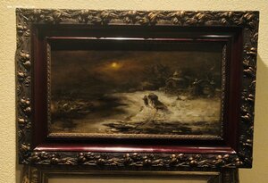 «Зимняя ночь» Клевер Ю.Ю 1923 г.