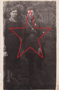 Сотрудник РККМ ( два кубаря). Знак. Нашивка.