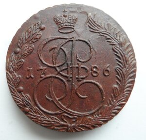 5 копеек 1786 год ем