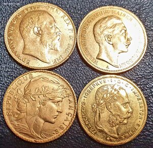 Импорт в золоте.