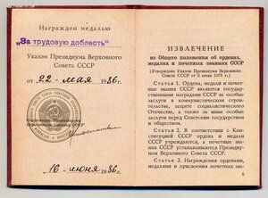 Трудовая доблесть на доке 86 г. на женщину