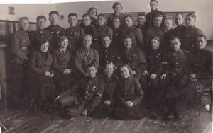 Курсанты авиационной школы. Девушки. г.Саратов. 1936-37 гг.