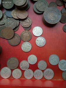 Большая копилка монет императорская Россия -ранние советы