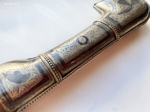Шашка. Кубачинское серебро.