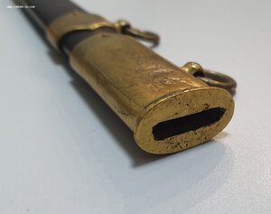 Кортик бескнопочный ВМФ 1940 год + адмиральские подвесы