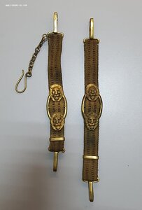 Кортик бескнопочный ВМФ 1940 год + адмиральские подвесы