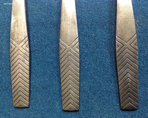 Набор чайных ложек из Мельхиора в коробке