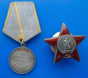 КЗ № 3482885 медаль БЗ на одного с документом.