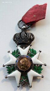 Орден Почетного легиона, серебро, Франция.