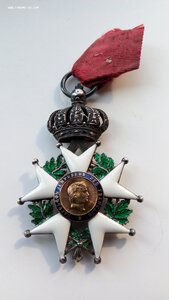 Орден Почетного легиона, серебро, Франция.