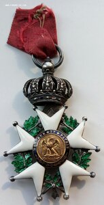 Орден Почетного легиона, серебро, Франция.