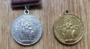 6 медалей: ЗПНЯ, две ЗПНГ, за доблестный труд, две ВДНХ