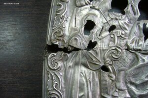 Оклад серебро 1854 Дехтярев