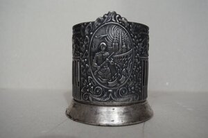 2 подстаканника "Защитник Отечества" ___Кольчугино___ ПАРОЙ!