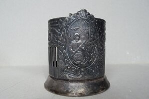 2 подстаканника "Защитник Отечества" ___Кольчугино___ ПАРОЙ!