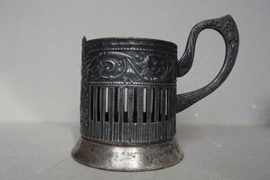 2 подстаканника "Защитник Отечества" ___Кольчугино___ ПАРОЙ!