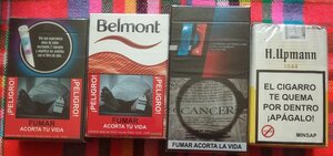 Сигареты  - MARLBORO, LM,  DUNHILL.   ЦЕНТРАЛЬНАЯ АМЕРИКА.