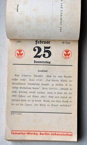 Отрывные немецкие календари 1937 г, + 1940 г.