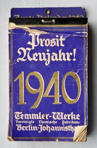 Отрывные немецкие календари 1937 г, + 1940 г.