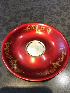 Антикварная лаковая чайная пара. 1950ый-1952гг