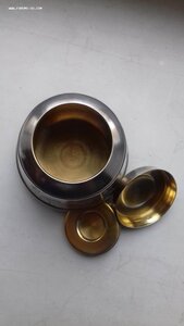 Чайница Метро, серебро 875 пр.