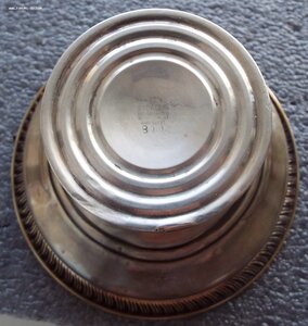 сервировочная чаша,США,серебро 925