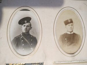 Старый Альбом с 30 фото военных РИА