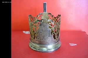 Подстаканник серебро 875