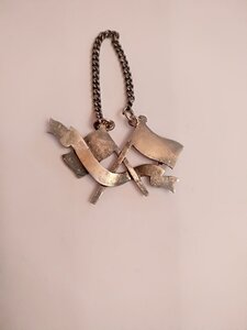 Жетон серебряный,1приз