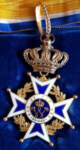 Голландия, Орден Оранских-Нассау, командор, шейный, золото