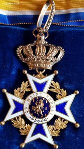 Голландия, Орден Оранских-Нассау, командор, шейный, золото